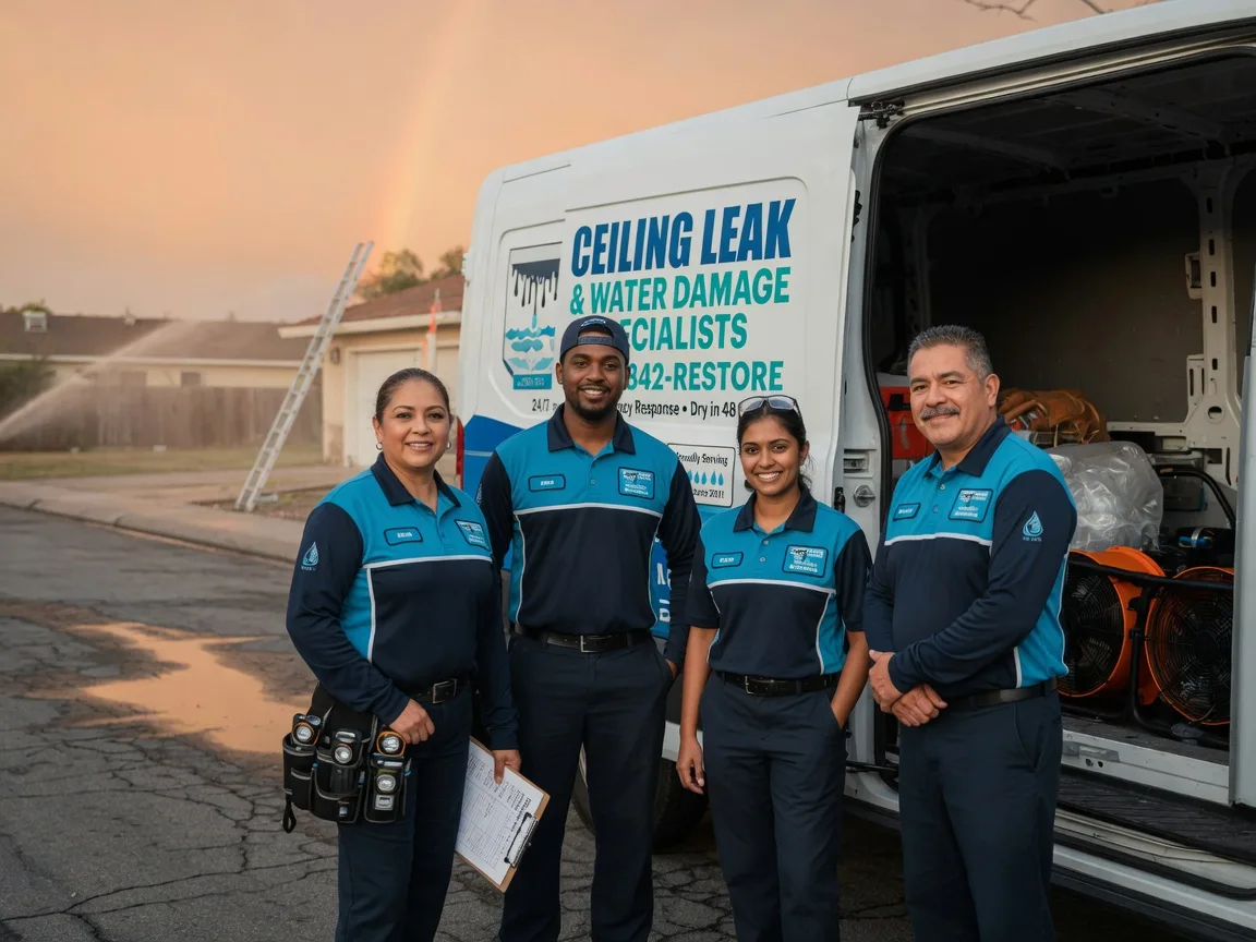 Ceiling Leak Cleanup company in Westport Point, MA